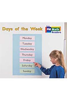 Paperback Rigby PM Math Readers: Individual Student Edition Yellow Days of the Week Book