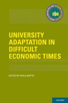 Hardcover University Adaptation in Difficult Economic Times Book