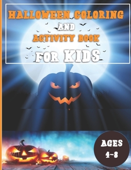 Paperback Halloween Activity Book for Kids Ages 4-8: Room on the Broom With Halloween Learning Different Activies Creativity by Kids, Boy, Girl. Book