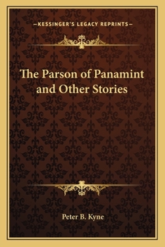 Paperback The Parson of Panamint and Other Stories Book