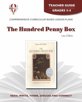 Paperback The Hundred Penny Box - Teacher Guide by Novel Units Book