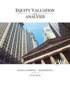 Hardcover Equity Valuation and Analysis with eVal [With CDROM] Book