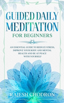 Paperback Guided Daily Meditation for beginners Book