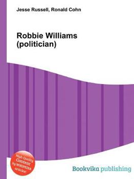 Paperback Robbie Williams (Politician) Book