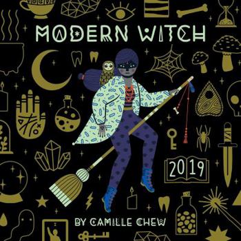 Calendar Modern Witch 2019 Wall Calendar Book