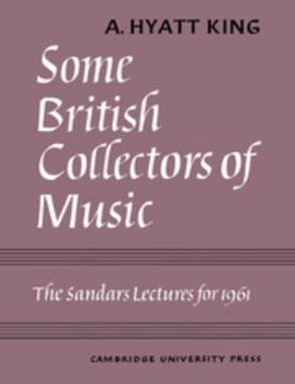 Paperback Some British Collectors of Music C.1600 1960 Book