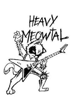 Paperback Heavy Meowtal: Song Writer Notebook for any heavy metal and hard rock cat headbanger. DIY Lyrics Journal and songwriting book - 120 G Book