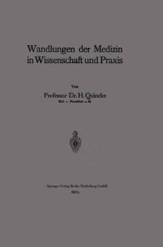 Paperback Wandlungen Der Medizin in Wissenschaft Und PRAXIS [German] Book
