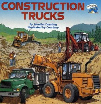 Paperback Construction Trucks Book