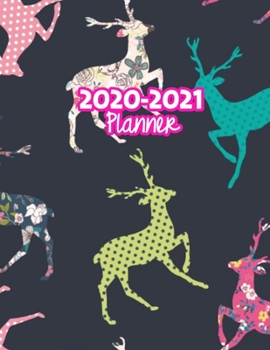 2020-2021 Planner: Two Year Calendar Organizer and Goal Journal | January 2020 - December 2021 Daily, Weekly and Monthly Planner Book with Back Sticker Expression Wall for 2 Years | Design Code 269960