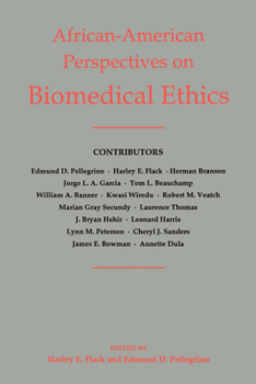 Paperback African-American Perspectives on Biomedical Ethics Book