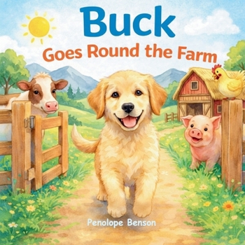 Paperback Buck Goes Round the Farm Book