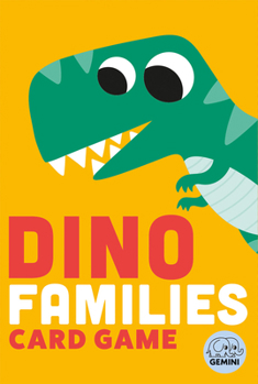 Hardcover Dino Families Card Game Book