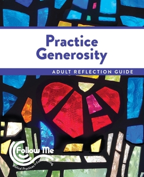 Paperback Follow Me Practice Generosity Adult Reflection Guide Book