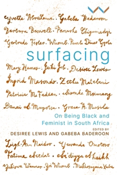 Surfacing: On Being Black and Feminist in South Africa Book Cover