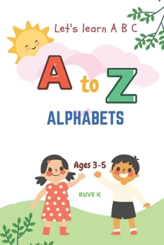 Paperback A to Z Alphabets Book