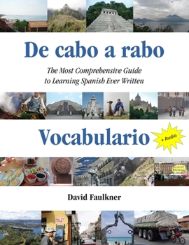 Paperback De cabo a rabo - Vocabulario: The Most Comprehensive Guide to Learning Spanish Ever Written Book