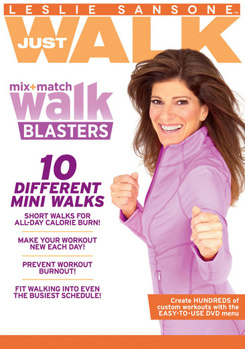 DVD Leslie Sansone: Mix & Match Walk Blasters Book