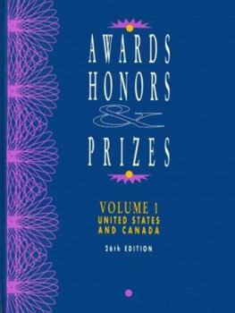 Hardcover Awards Honors and Prizes: Unitd States and Canada Book