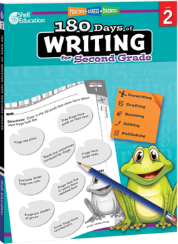 Paperback 180 Days of Writing for Second Grade: Practice, Assess, Diagnose Book