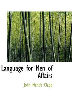 Paperback Language for Men of Affairs Book
