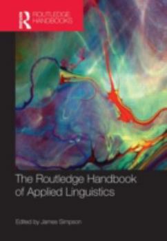 Hardcover The Routledge Handbook of Applied Linguistics Book