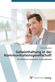 Paperback Geheimhaltung in Der Kommunikationsgesellschaft [German] Book