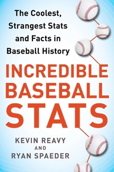 Paperback Incredible Baseball Stats: The Coolest, Strangest Stats and Facts in Baseball History Book