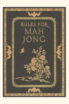 Paperback Vintage Journal Rules for Mah Jong Book