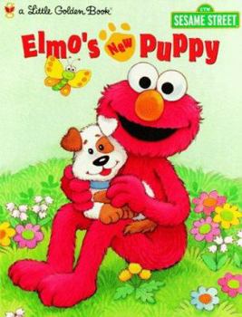 Hardcover Elmo's New Puppy (Sesame Street) Book