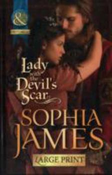 Hardcover Lady with the Devil's Scar [Large Print] Book
