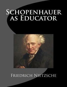 Schopenhauer als Erzieher