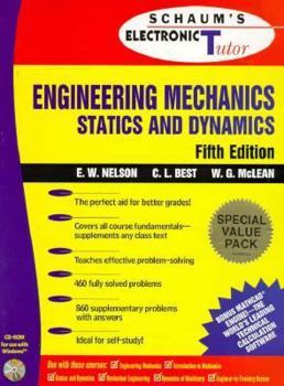 Paperback Schaum's Electronic Tutor: Engineering Mechanics Statics and Dynamics Book