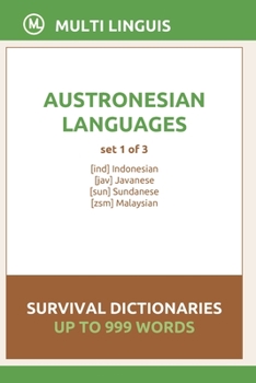 Paperback Austronesian Languages Survival Dictionaries (Set 1 of 3) Book
