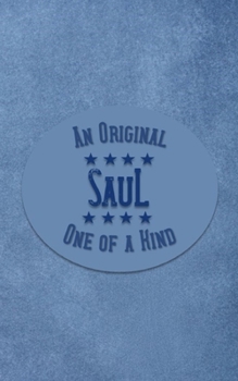 Paperback Saul: Personalized Writing Journal for Men Book