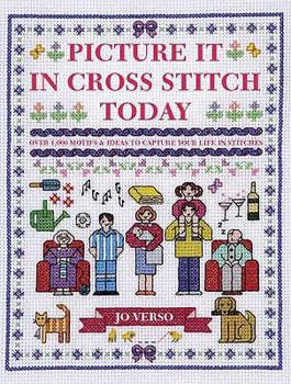 Paperback Picture It in Cross Stitch Today. Jo Verso Book