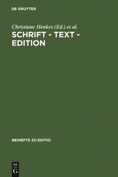 Hardcover Schrift - Text - Edition [German] Book