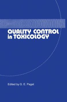 Paperback Quality Control in Toxicology Book