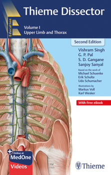 Paperback Thieme Dissector Volume 1: Upper Limb and Thorax Book