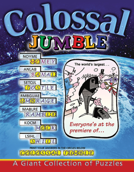 Paperback Colossal Jumble(r): A Giant Collection of Puzzles Book