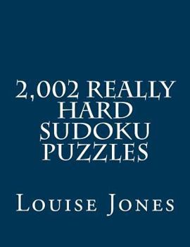 Paperback 2,002 Really Hard Sudoku Puzzles Book