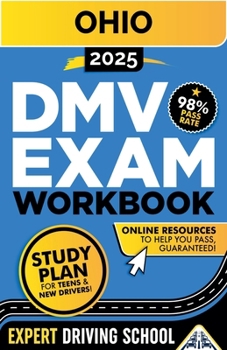 Paperback Ohio DMV Exam Workbook Book