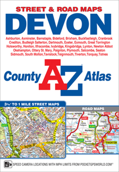 Paperback Devon A-Z County Atlas Book