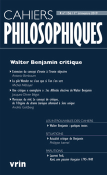Paperback Walter Benjamin Critique [French] Book