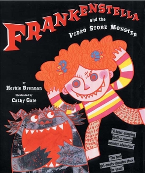 Hardcover Frankenstella and the Video Store Monster Book
