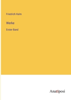 Paperback Werke: Erster Band [German] Book