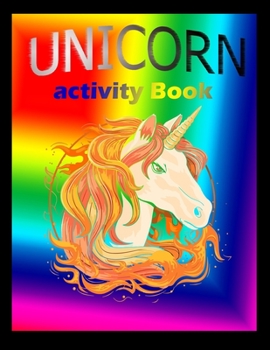 Paperback Unicorn Activity book: Beautiful unique designs perfect for Unicorn Lover Book