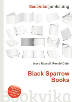 Paperback Black Sparrow Books Book