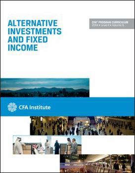 Unknown Binding Alternative investments And Fixed Income CFA Book