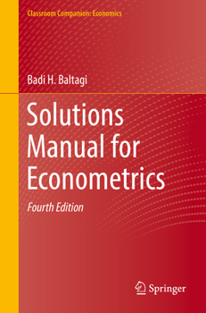 Paperback Solutions Manual for Econometrics Book